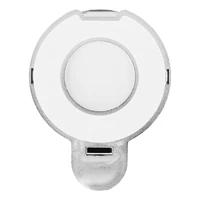 Telefonų stovas CIRCLE MIRROR - klijuojamas - sidabrinis