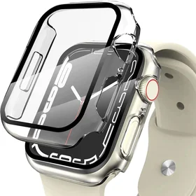 Tech-Protect Defense360 dėklas Apple Watch 7 / 8 / 9 (41 mm) - skaidrus
