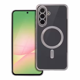 ELECTRO MAG COVER dėklas telefonui suderinamas su Magnetiniu MagSafe SAMSUNG A56 titano pilka