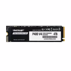 SSD Patriot P400 V4 M.2 PCI-Ex4 NVMe 4TB 6,2GB/s (P400VP4TBM28H)