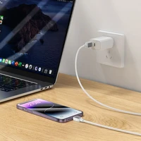 Kabelis USB A į Lightning Hoco 2,4A 1 m X108 baltas