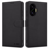 Tech-Protect dėklas telefonui su pinigine Xiaomi Poco F7 5G - juodas