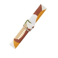 Dirželis Moro Samsung Galaxy Watch 40 / 41 / 42 / 43 / 44 mm silikoninė apyrankė laikrodžiui - raštas 4