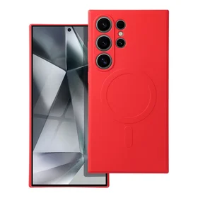 Dėklas telefonui (m) skirtas SAMSUNG S24 Ultra - raudonas