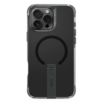 Uniq Eleva dėklas su Vertica stovu iPhone 16 Pro Max telefonui - juodas