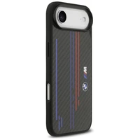 Dėklas telefonui BMW M Kevlar Lines & Logo MagSafe Case for iPhone Air - juodas