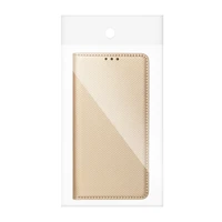 SMART CASE knygos tipo dėklas telefonui XIAOMI Redmi A1 / Redmi A2 auksinis