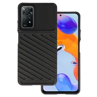 Dėklas telefonui Thunder Xiaomi Redmi Note 11 Pro/Note 11 Pro 5G juodas