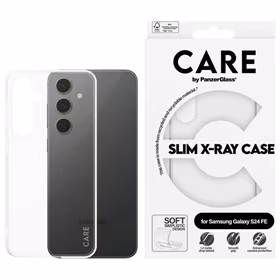 CARE by PanzerGlass Slim X-Ray dėklas Sam S24 FE S721 skaidrus/permatomas 1963