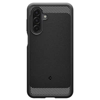 Spigen tvirtas šarvuotas dėklas telefonui Samsung Galaxy A17 - matinės juodos spalvos