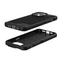 UAG Metropolis LT Magnetinis dėklas telefonui iPhone 15 Pro Max - juodas kevlaras