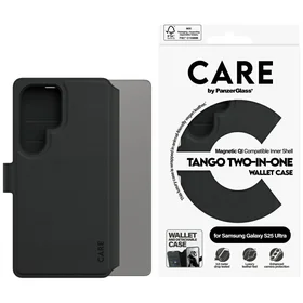CARE by PanzerGlass Feature Tango 2in1 Wallet deklas Samsung Galaxy S25 Ultra - juodas