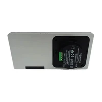 Dvigubas valdymo skydelis Shelly Wall Display X2 WiFi/BLU (sidabrinis) + BLU H&T