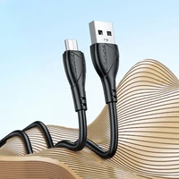 Borofone Kabelis BX121 Energija - USB į Micro USB - 2,4A 1 metras - juodas