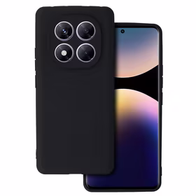 Matinis dėklas telefonui (m) juodas (m) - skirtas XIAOMI Redmi Note 14 Pro 5G