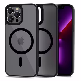 Dėklas Reach Matte MagSafe Apple iPhone 15 juodas