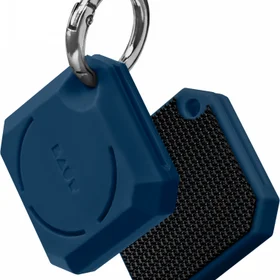 LAUT Huex Gems - apsauginis dėklas AirTag (tamsiai mėlyna)