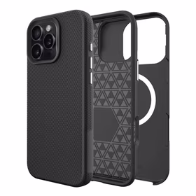 Dėklas Perfectionists Triangle Mag Case Apple iPhone 12 Pro Max juodas
