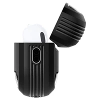 Spigen Rugged Armor dėklas Apple AirPods Pro 1 / 2 - matinė juoda