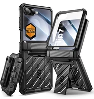 Supcase Unicorn Beetle Pro dėklas telefonui Samsung Galaxy Z Flip 7 - juodas