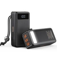 VEGER Išorinė baterija 56000 mAh PD QC3.0 5A 130W Tank Boost (W5001C) juoda