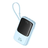 Baseus Qpow Pro+ 22.5W 10000mAh USB-C Išorinė baterija - Mėlyna