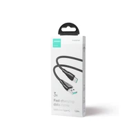 Joyroom Surpass Series A11 USB-A / USB-C 3A kabelis 1.2 m - juodas