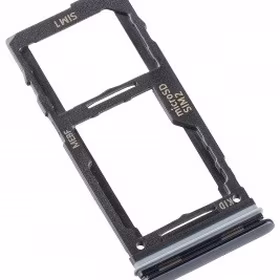 SIM kortelės laikiklis Samsung M526 M52 5G Black originalus (service pack)