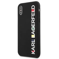 Karl Lagerfeld Blizgus Bauhaus iPhone X/XS Dėklas - juoda