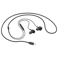 Samsung EO-IC100BBE USB-C stereo Hi-Fi laidinės ausinės (OOB Bulk - pakaitinė pakuotė) - juodos