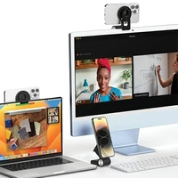 SODI BM-330 3-in-1 indukcinis daugiafunkcis laikiklis iMac - juodas