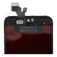 FixCell LCD ekranas IPHONE 5G juodas (didelio ryškumo)