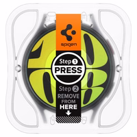 Spigen Glas.tR EZ Fit grūdintas stiklas laikrodžiui Samsung Galaxy Watch 7 (44 mm) - 2 vnt.