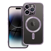 ELECTRO MAG COVER Dėklas telefonui iPhone 14 Pro su MagSafe - tamsiai violetinis