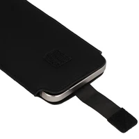 HIT Kišeninis dėklas telefonui (dydis XL) Iphone 15/15 Pro/Iphone 16/16 Pro/Samsung S24/S24 Plus/S25/S25 Plus/A53/A55 5G dizainas 1 juodas