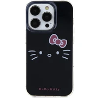 Hello Kitty IML Kitty Face dėklas telefonui iPhone 14 Pro Max - juoda