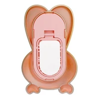 RABBIT telefono stovas - lipnus - rožinis