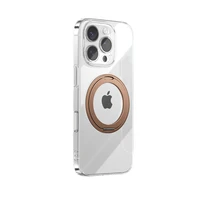 "Joyroom" JR-16JL6 "iPhone 16 Pro" itin plonas "MagSafe" suderinamas dėklas su 360° žiediniu stovu - auksinis