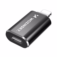 Wozinsky WALC-01 Lightning į USB-C adapteris – juodas