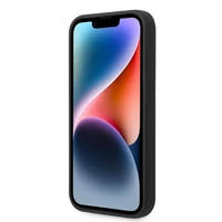 Karl Lagerfeld KLHMP14XSNIKB iPhone 14 Pro Max 6.7" kietas dėklas juodas/juodas Silikoninis Ikonik Magnetinis