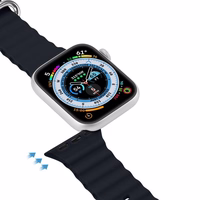 Apyrankė Dux Ducis OceanWave Series Apple Watch 42/44/45/49mm Midnight