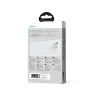 Joyroom Multi-Color Series S-A34 USB-A / USB-C 100W kabelis 1m - baltas