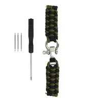 Universalus nailono dirželis 22mm dizainas 1 žalia-juoda