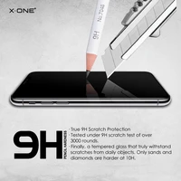 X-ONE Pilnas Dangtis Itin Stiprus Matinis - iPhone 14 Pro grūdintas stiklas 9H