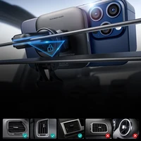 ESR Halolock magnetinis QI2 automobilinis laikiklis su MagSafe 15W indukciniu įkrovikliu ventiliacijos angai - juodas