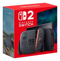 Nintendo Switch 2 nešiojamoji žaidimų konsolė 20,1 cm (7.9") 256 GB Lietimui jautrus ekranas Wi-Fi Juoda