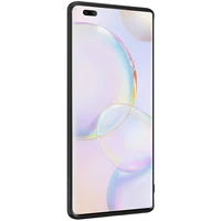 Nillkin Textured dėklas patvarus sustiprintas dėklas su gelio rėmu ir nailono nugarėle Honor 50 Pro juodas