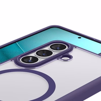 Spigen Ultra Hybrid Mag MagSafe dėklas skirtas Samsung Galaxy S26 - skaidrus violetinis