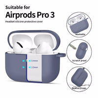 "Tech-Protect" silikoninis dėklas su kabliuku "AirPods Pro" - mėlynas