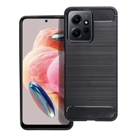 CARBON dėklas telefonui XIAOMI Redmi Note 12 4G juodas